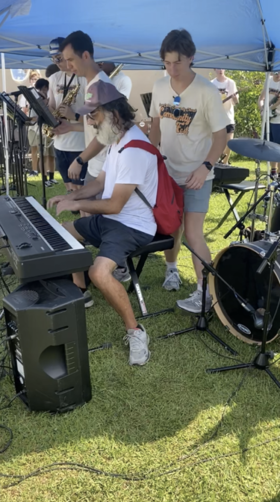 An Unexpected Musician Brings Joy to Baptist Friendship House