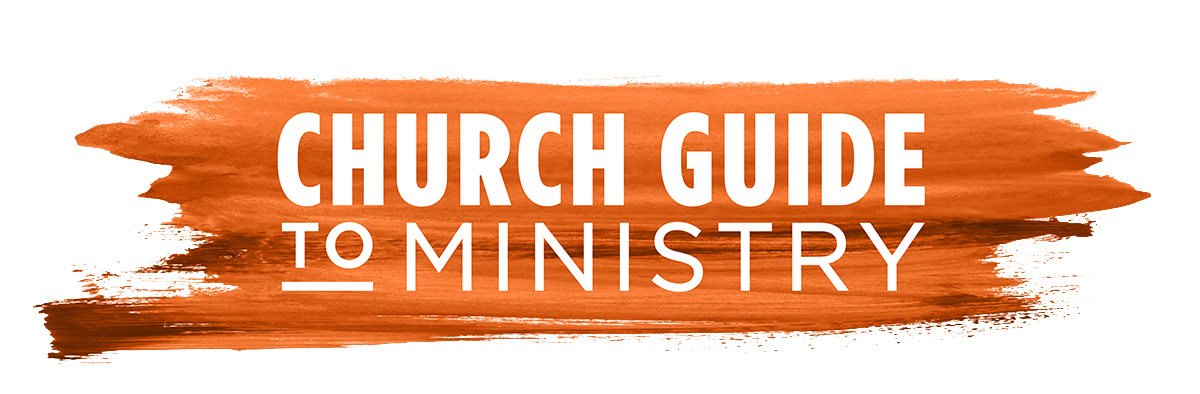 SR_Church Guide to Ministry Logo_White_on paint